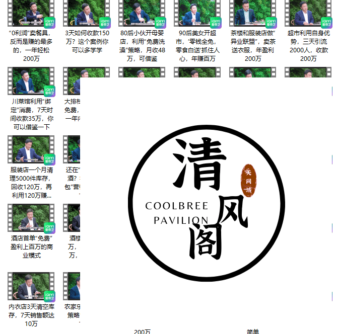 真实有效391套商业模式，年入几十到几百万案例解析娱乐版（视频+图文）